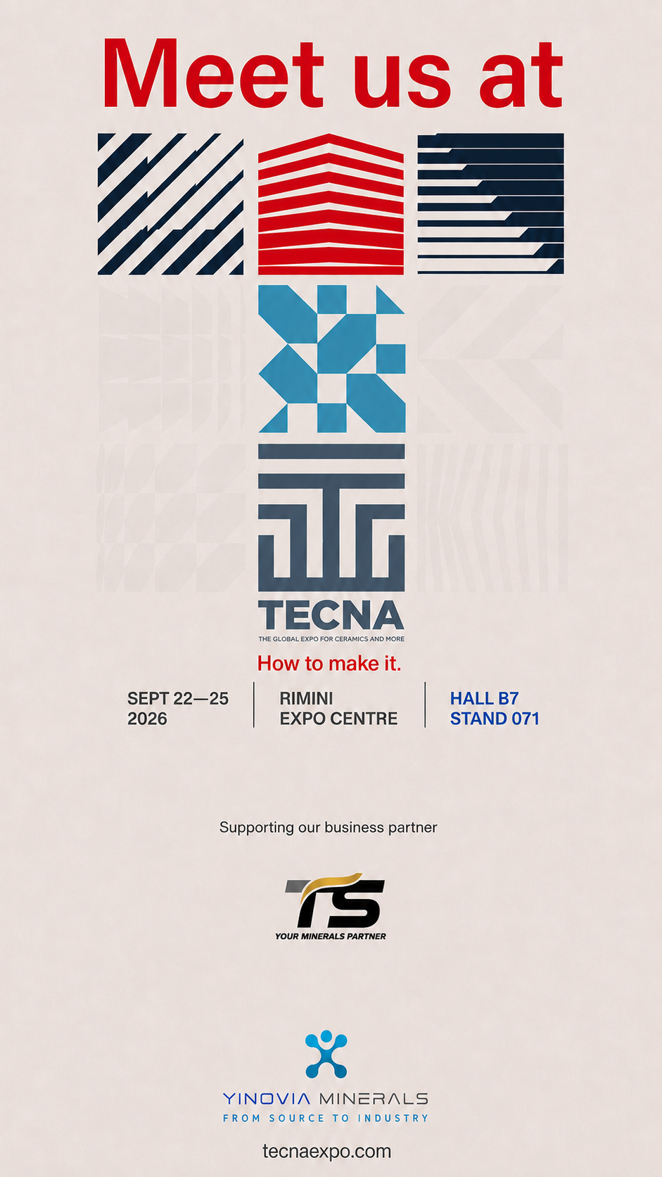 TECNA EXPO 2026 - Yinovia Minerals